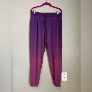Victoria’s Secret Purple Ombre Jogger Sweatpants